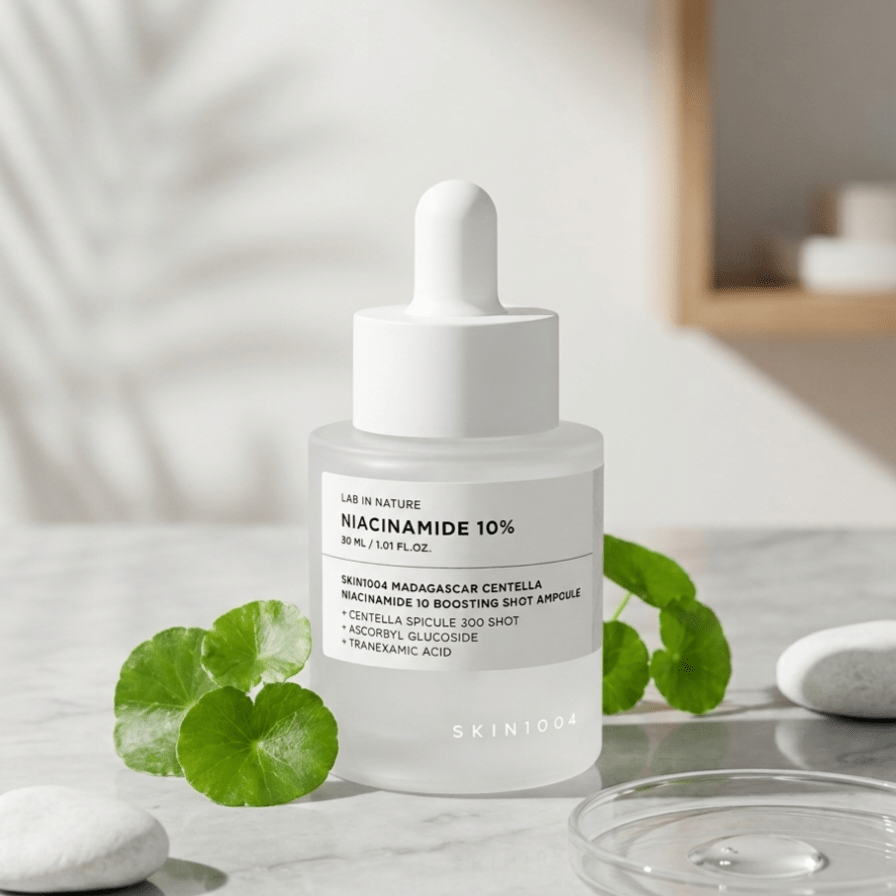 Niacinamide 10% Shot Ampoule — Brightening serum dark spots glass skin Kuwait Qatar — Safe Sun