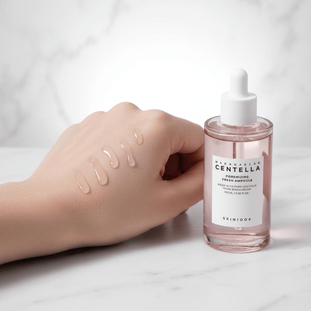 SKIN1004 Poremizing Fresh Ampoule – Pore - Minimizing & Soothing Serum 100ml - Safe Sun Cosmetics