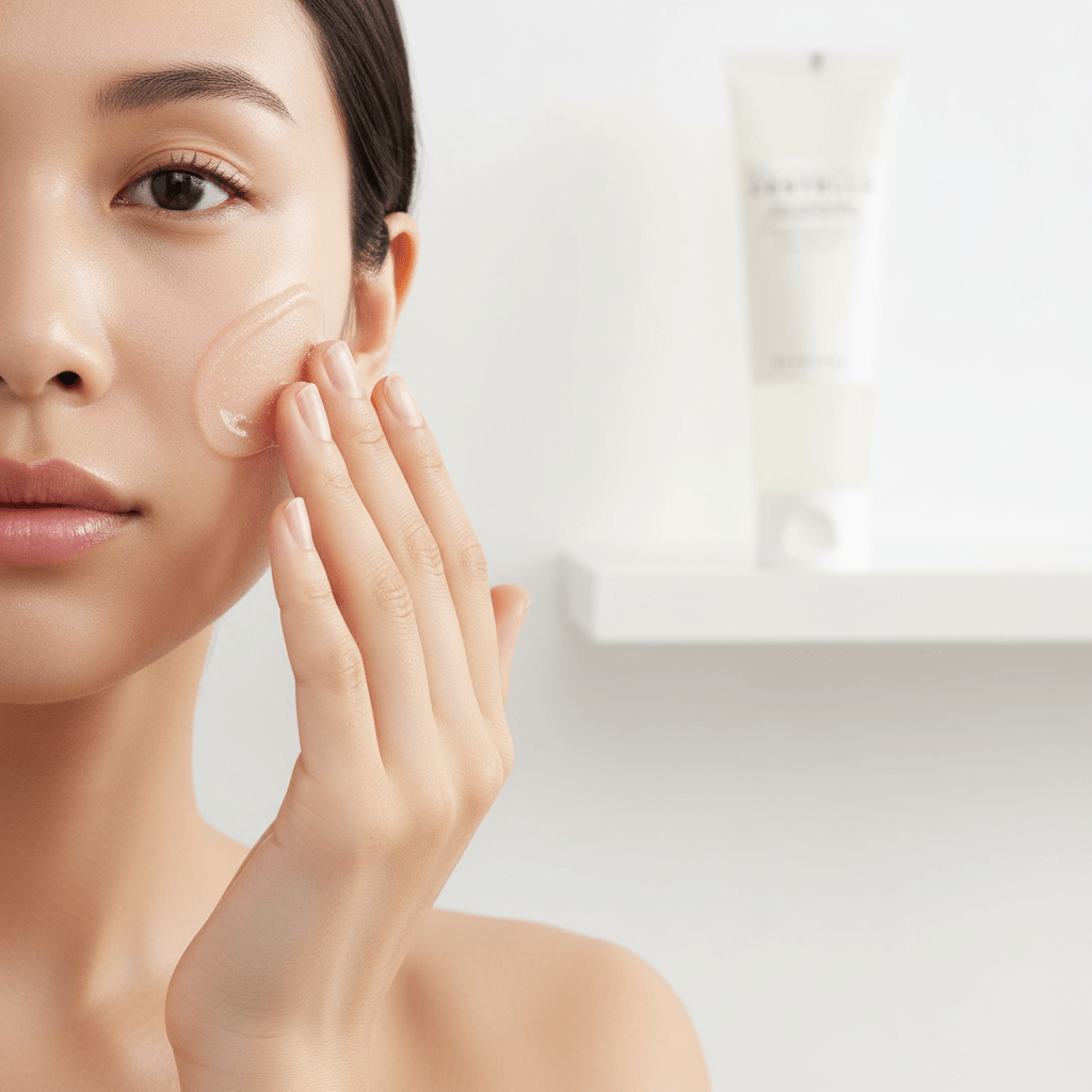 SKIN1004 Tone Brightening Cleansing Gel Foam – Gentle Brightening Face Wash with Centella 125ml - Safe Sun Cosmetics